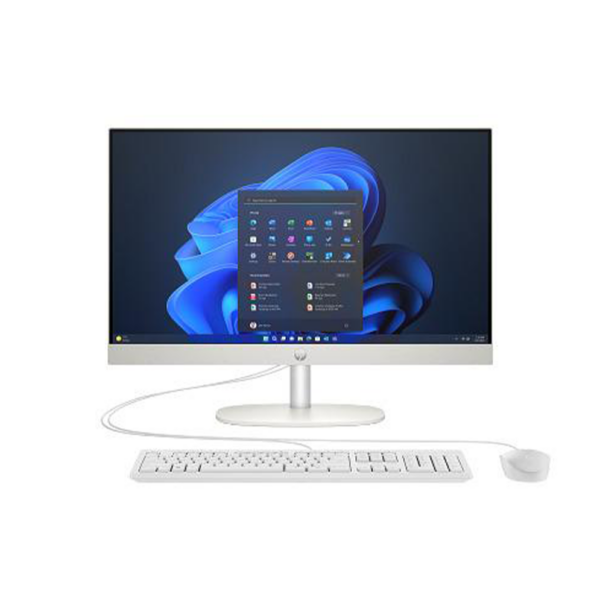 PC AIO HP 23.8" CR U5-125U ARC GRAPHICS 8GB 512GB SSD FHD FREEDOS BRANCO